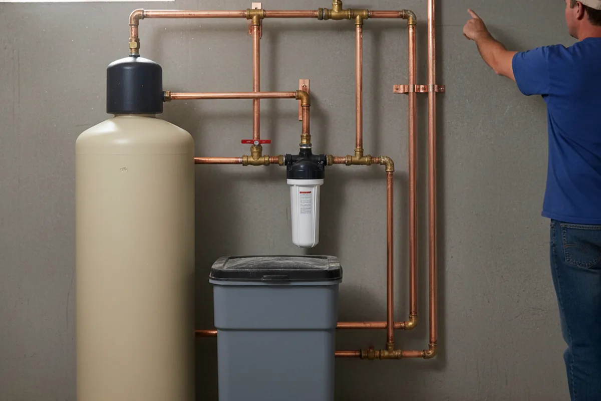 Whole-house water treatment system installed in Vincentown